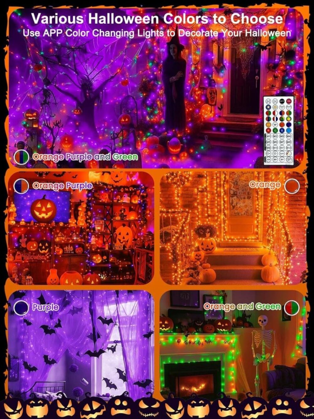 400 LED Smart RGB Color Changing String Lights with APP & Remote - Perfect for - Picture 3 of 7